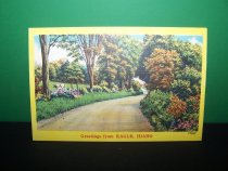 Linen postcard from Eagle Drug Store--3
