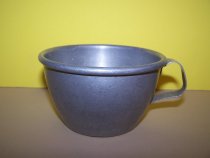 Aluminum cup belonging to The Eagle Island Honor Farm