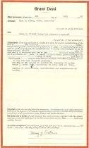 A grant deed concering property in Kern County, California