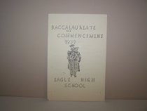 EHS Commencement Program, 1939