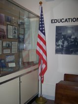 Typical schoo room flag