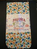Paloma Brand flour sack from Eagle Flour Mills