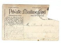 YMCA, Honolulu Hawiian Islands postcard to Frank Mace