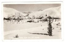 Picture postcard of Challenger Inn, Sun Valley, Idaho