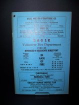 Eagle Volunteer Fire Department 1964-65 City Directory