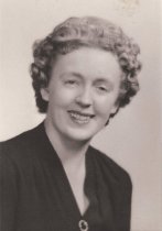 small framed photo of Irene Rogers Patterson