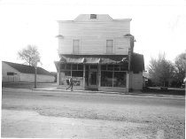 Eagle Merc. on the corner of State Street and Eagle Road, formally the I.O.