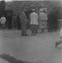 Waiting at the Golden Eagle Grill, Eagle, Idaho