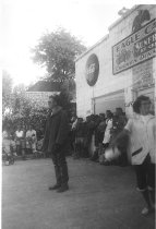 Line at the Eagle Cafe