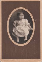 Margaret Mace as a toddler