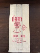 Lard bag from Liberty Meat Packers