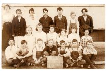 Postcard of Eagle School Sixth and Seventh Grades