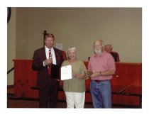Bob and Helen Fisher Receive Award from Mayor