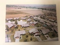 Ranch Drive looking north, 1982