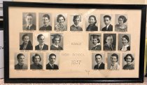 Framed EHS graduating class of 1937
