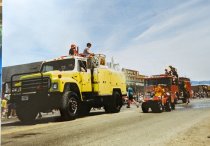 1990 Eagle Fun Days Parade Yellow Truck