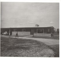 Delbert Taylor first home by Taylor Home Builders