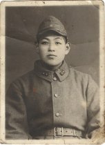 Unidentified Japanese man military photo