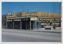 Orville Jackson's Eagle Drug Store Postcard