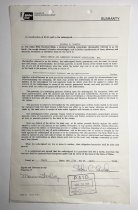 Guaranty Letter