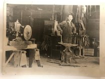 Joe Cullen in the Shop