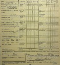 Student Transcript from District #2 Permanent Record Book