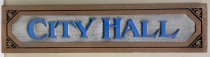 Eagle City Hall Sign