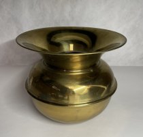 Antique Brass Spittoon