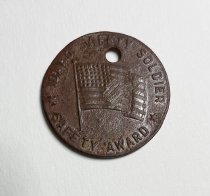 Idaho Safety Soldier's Medallion Pendant