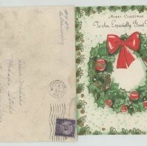 Front of card and envelope