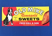 Old Mike Nemagold Sweets Label