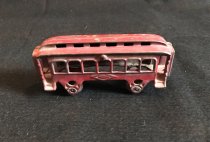Red Passenger Car Train Toy