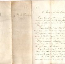 Essay entitled "A Sunday at the Shakers"