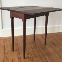 Drop leaf table with leaves extended