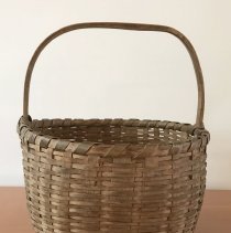 Basket with AA initials