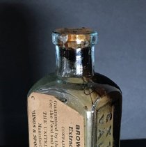 Back label with Cummings & Spooner, Trustees