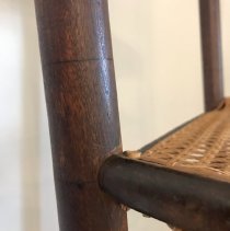 View of the unused third slat scribe marks