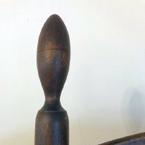 Detail of finial and top slat