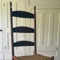 Enfield side chair with replacement tape seat