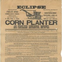 Eclipse corn planter broadside