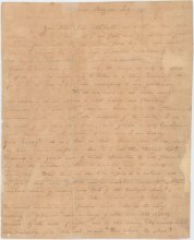 Collection of Personal Letters (some are fragments) of the Houston Family, relatives and friends.