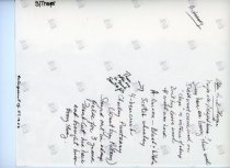 information written on the back of the enlargement