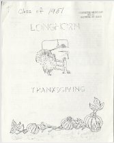 Class of 1951 Longhorn Thanksgiving Edition
