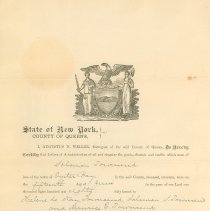 FX88-13-4 Sol Townsend Letters of Admin