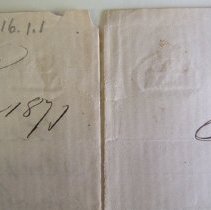 FX88-16-1-1 Maurice Letter to Father Sol T 3 stamp