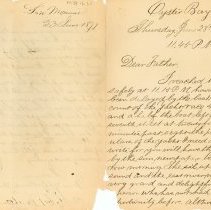 FX88-16-1-1 Maurice Letter to Father Sol T