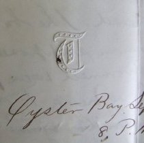 FX88-16-1-2 Maurice Letter to Father Sol T 3 stamp