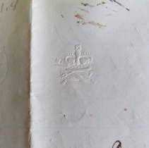 FX88-16-1-4 Charles DK Letter to Father Sol T 3 stamp