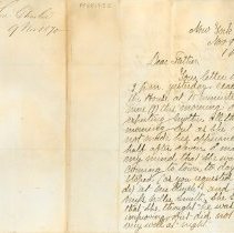 FX88-19-3-2 Chas DK Letter To Father Sol