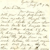 FX88-19-3-3 Rob Letter To Father Sol